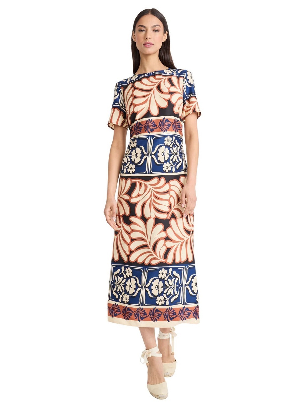 DONNA MORGAN LYA MIDI DRESS 12 NWT